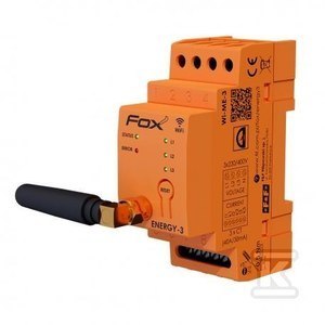 MONITOR ENERGII WI-FI 3F FOX ENERGY 100A F&F