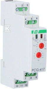 PCG-417 PRZ.CZAS.230V/24V 16A SZYNA 1MOD F&F