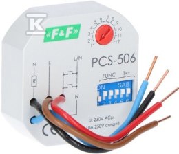 PCS-506-PRZ.CZAS230V 10A FI60 8FUNKCJI F&F