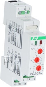 PCS-516UNI-PRZ.CZAS12-264VAC/DC,10A,TH35 F&F
