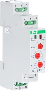 PCU-511 DUO PRZE.CZAS.230V 24V AC/DC F&F