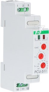 PCU-511 PRZ.CZAS.230V 10A 1P SZYNA 1MOD F&F