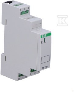 PK-2P-PRZEK.EL-MAG.24VAC/DC,STYK2P/2X8A/ F&F