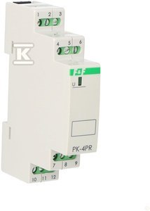 PK4PR12 PRZEK.EL-MAGN.12V F&F