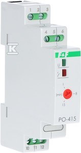 PO-415 24V-PRZ.CZAS24VAC/DC,16A,TH35 F&F