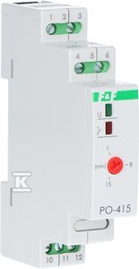 PO-415 PRZ.CZAS.Z OP.ODPAD.230V 16A 1MOD F&F
