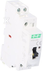 ST25-20-M STYCZ.MOD.2NO 25A 230-240V AC F&F