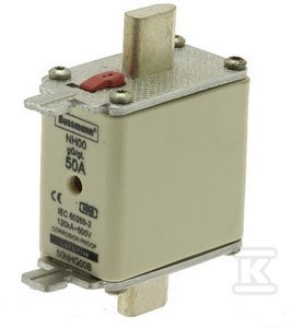 WK.NH 50A 500V GL/GG ROZ.00 PODW.WSKAŹ. EATON