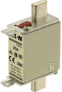 WKŁ.NH 25A 500V GL/GG ROZ.000 PODW.WSKA EATON