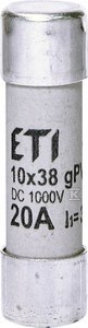 WKŁADKA CYLIND.CH10X38 GPV 20A/1000V DC ETI