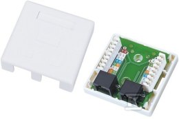 GNIAZDO NATYNKOWE UTP KAT.5E 2XRJ45 ALANTEC