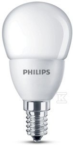 LED 4W 827 E14 P45 MAT 230V fr (matowa) PHILIPS