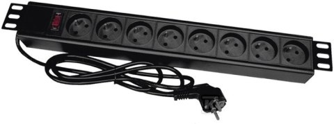 LISTWA ZASIL. 19" 8XCEE 7/5-7/7 WYŁ ALANTEC
