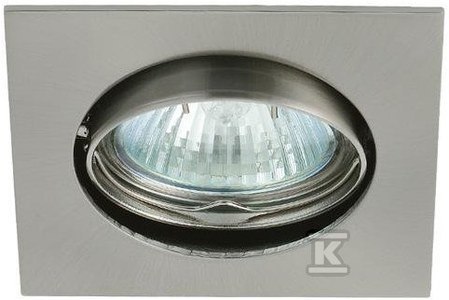 OCZKO KWADR.RUCHOME MR16 MAT-CHROM,ODLEW KANLUX
