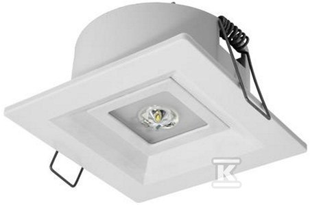 OPR.LOVATO P ECO LED 3W 1H 1-ZAD.BIAŁA AWEX