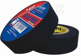 TAŚMA TKANINOWA CZARNA 19MMX10M ANTICOR