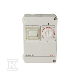 TERMOST.DEVIREG-610 N/T HERM.IP44 DEVI