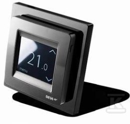 TERMOSTAT DEVIREG TOUCH CZARNY DEVI