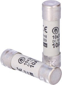 WKŁ.TOP.10X38 10A 1000V DC GPV JEAN MUELLER