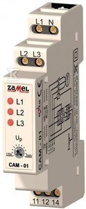 CAM-01 CZUJ.ASYM.FAZ 230/400V AC ZAMEL