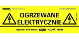 ETL-PL SAMOPRZYL.ETYKIETA INFORMACYJNA NVent RAYCHEM