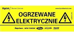 ETL-PL SAMOPRZYL.ETYKIETA INFORMACYJNA NVent RAYCHEM