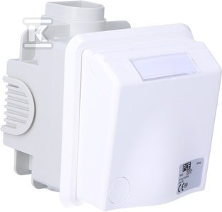 GN.P/T PRZLO.ZA. 16A/5P/400V DESIGN IP44 PCE