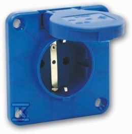 GN.TAB.1F 16A/3P/230V 75 SCHUKO B/Ś.IP5 PCE