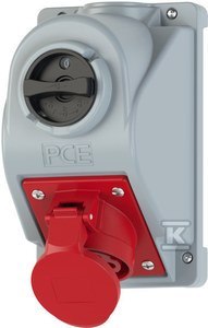 GN.Z WYŁ. 0-1 16A/5P/400V IP44 PCE