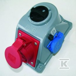 GN.Z WYŁ. 0-1 32A/5P/400V 2X16A/230 IP4 PCE