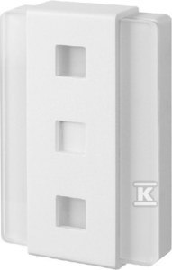 Gong dwutonowy GLASSO GNS-248 230V ZAMEL