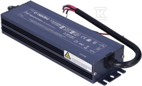 IP67 12V 12,5A 150W ZASILACZ LED SLIM NEXTEC
