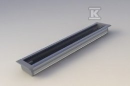 PROFIL LED PODTYNKOWY A, DŁ. 202CM, ALU NEXTEC