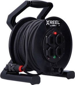 PRZEDŁ.1F 40M XREEL IP44 OW3X1,5 BĘBEN PCE