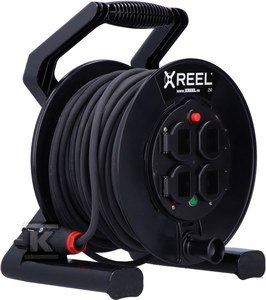 PRZEDŁ.1F 40M XREEL IP44 OW3X1,5 BĘBEN PCE