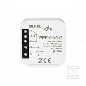 PRZEKAŹNIK ELEKTRO 12V PEP-01/012 ZAMEL