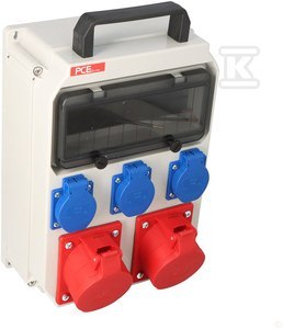 ROZDZ.PRZEN.2x32/5 3GS 10M HEL IP54 PCE