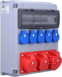 ROZDZ.STAC.32/16X2/5 5GS/4B OPOLE IP54 PCE