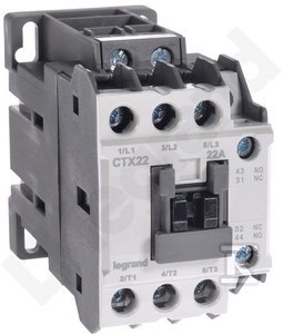 STYCZ.3P 22A 1NO1NC 24V DC CTX3 LEGRAND