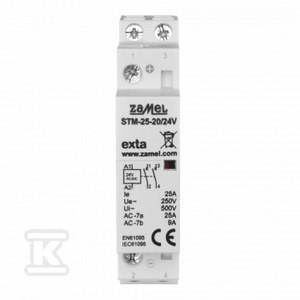 STYCZNIK 25A 2XNO 24V STM-25-20/24V ZAMEL