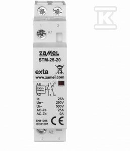 STYCZNIK 25A 2XNO STM-25-20 ZAMEL
