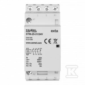 STYCZNIK 25A 3XNO+1XNC 24V STM-25-31/24V ZAMEL