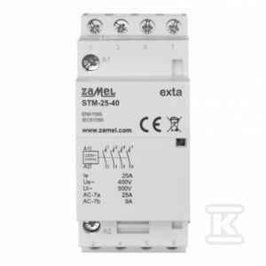 STYCZNIK 25A 4XNO STM-25-40 ZAMEL