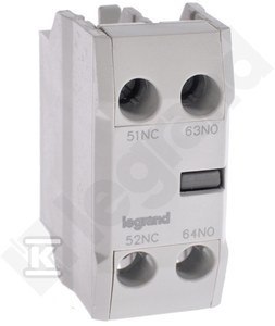 STYKI 1NO1NC POM.FRONT.3P/4P CTX3 LEGRAND