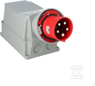 WTYCZ.ODBIORNIK.STAŁA 125A/5P/400V IP67 PCE
