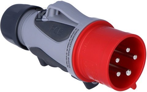 WTYCZ.PRZEN.FAZ 32A/5P/400V GRIP TT IP44 PCE