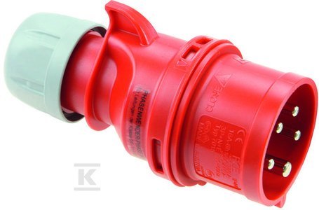 WTYCZ.PRZEN.ZW.FAZ 16A/5P/400 IP44 SHARK PCE