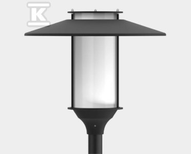 ELBA LED, 3500 K,RAL9006, DASZEK ANOD. ROSA