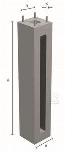 FUNDAMENT D16/140 (1400/260) 4XM20 STYROBUD