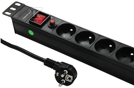 LISTWA ANTYPRZE.19" 1U 16A PDU 8XFRENC QOLTEC